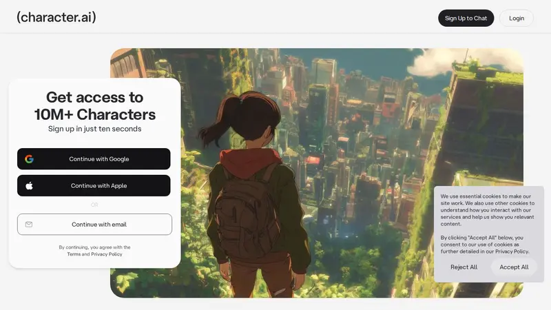 Character.AI skjermbilde